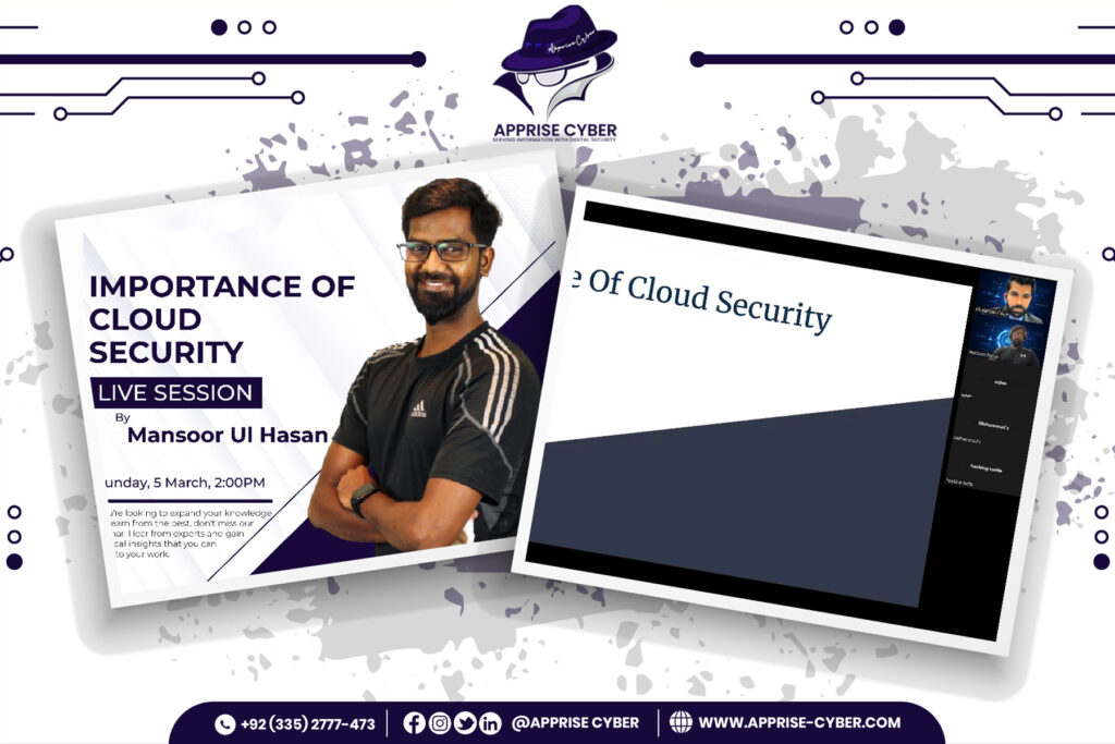 Apprise Cyber Webinar on Cloud Security