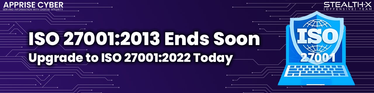 ISO/IEC 27001:2013 Expiry in October 2025 – Time to Upgrade