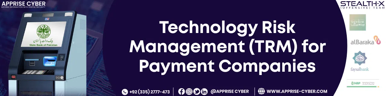 SBP TRM Framework Consultant in Pakistan