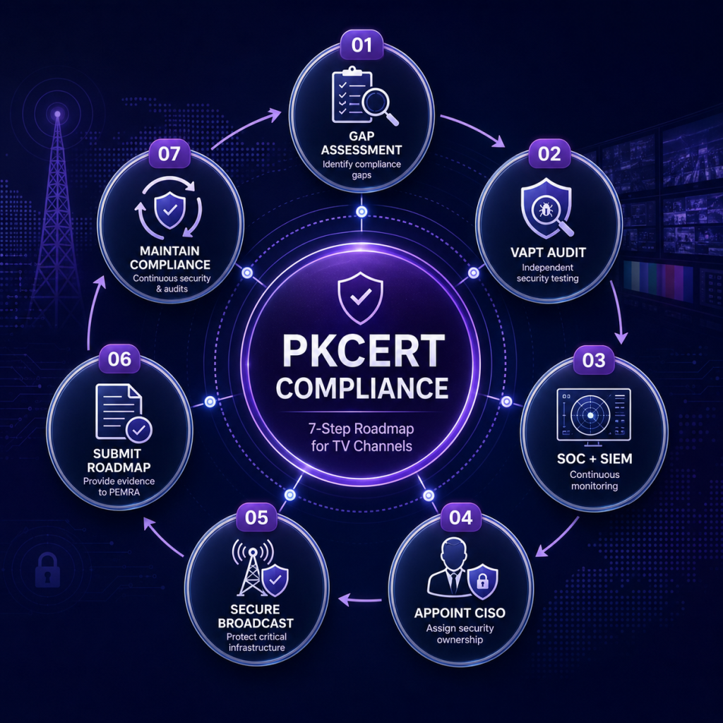 How Can a TV Channel Achieve PKCERT Compliance Step by Step