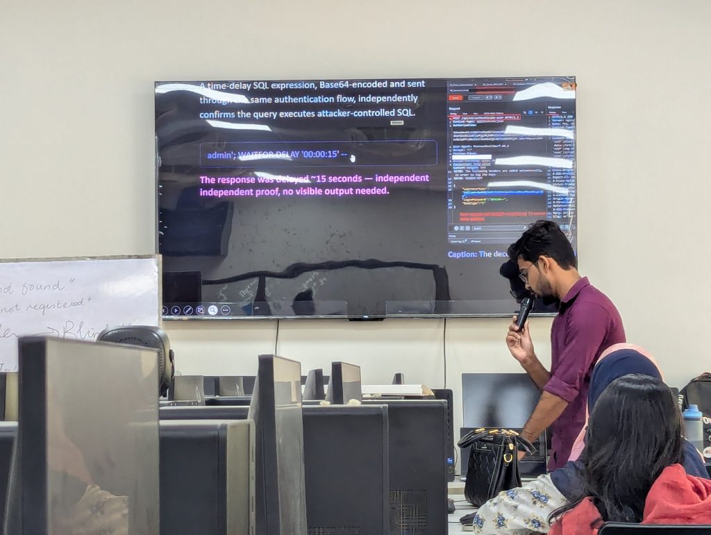 DUET Cybersecurity Department hosts Ethical Hacking and Penetration Testing session