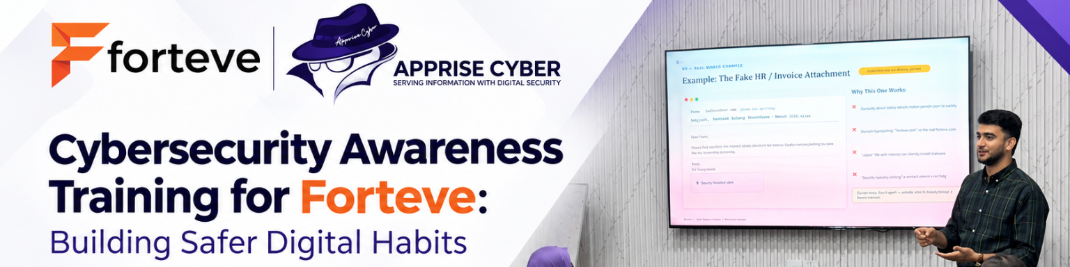 Cybersecurity Awareness Training for Forteve Building Safer Digital Habits
