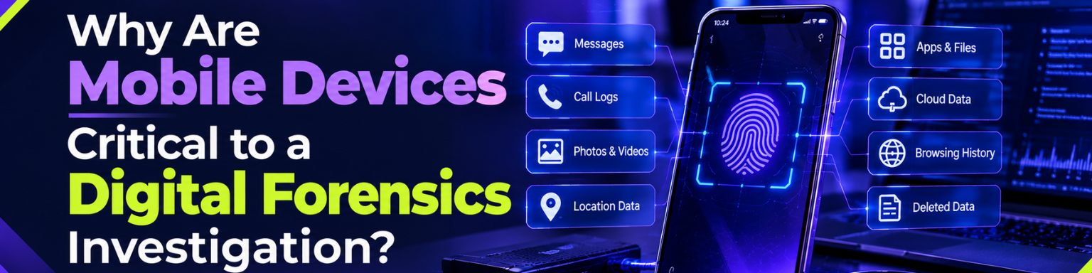 Why Are Mobile Devices Critical to a Digital Forensics Investigation